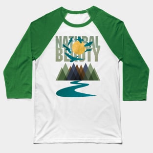 Natural Beauty - Mountain Landscape Baseball T-Shirt